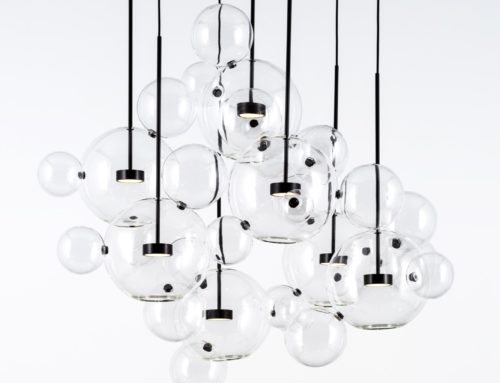 BOLLE CIRCULAR CHANDELIER 34 BUBBLES